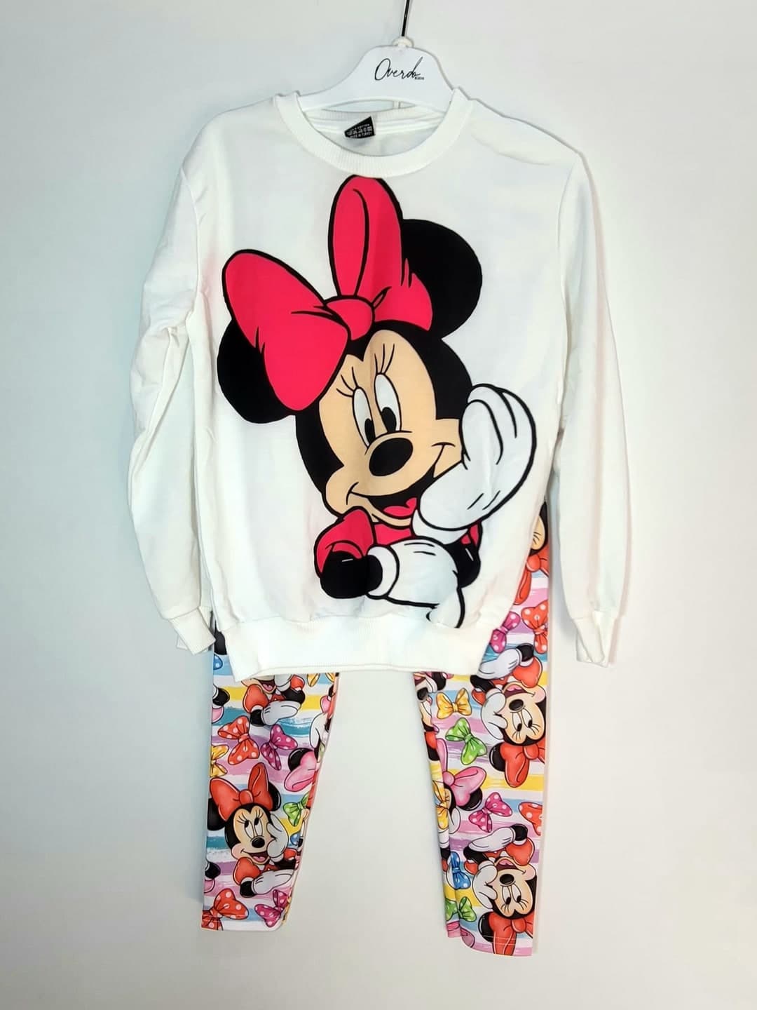Set Minnie Mouse për vajza: duks dhe geta (4–6 vjeç)